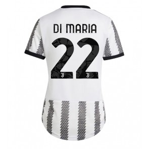 Juventus Angel Di Maria #22 kläder Kvinnor 2022-23 Hemmatröja Kortärmad